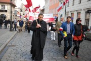 Przemarsz uczestników.