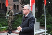 Kurator oświaty przemawia