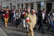 Przemarsz uczestników.