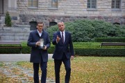 wojewoda z premierem Mateuszem Morawieckim 