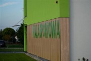 Elewacnaj hali sportowej.
