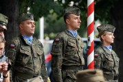 Poczet sztandarowy.