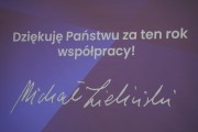 Podziękowania wojewody wielkopolskiego Michała Zielińskiego