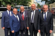 Wspólne zdjęcie wojewody z Giuliani'm.