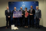 Zdjęcie grupowe - delegacja Kłodawy