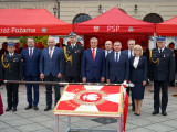 uroczystość nadania sztandaru Komendzie Powiatowej Państwowej Straży Pożarnej w Grodzisku Wielkopolskim