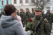 50 rekrutów 12 Wielkopolskiej Brygady Obrony Terytorialnej złożyło przysięgę wojskową
