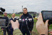 Konferencja prasowa Wojewody Wielkopolskiego.