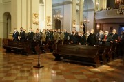 Wielkopolanie poodczas mszy św