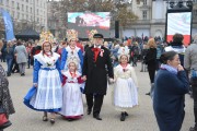 Rodzina w strojach bamberskich.