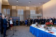 Wojewodowie podczas spotkania świątecznego w Ministerstwie Spraw Wewnętrznych i Administracji.