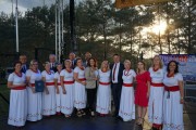Goście z kołem gospodyń wiejskich 