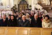 Uczestnicy mszy odprawionej w Sanktuarium św. Józefa w Kaliszu.