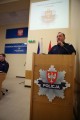 Wystąpienie komendanta policji w Poznaniu. 