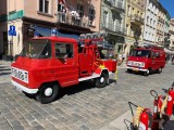 przejazd zabytkowych wozów strażackich 