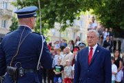 Uroczysty apel z okazji Wojewódzkich Obchodów Święta Policji w Poznaniu