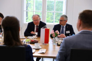Premier Dolnej Saksoni podczas spotkania z wojewodą
