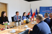 wojewoda wielkopolska podczas spotkania z premierem Dolnej Saksonii