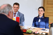 wojewoda wielkopolska podczas spotkania z premierem Dolnej Saksonii