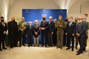 Zbiorowe zdjęcie wszystkich gości wojewody 