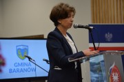 Minister Maloag przemawia