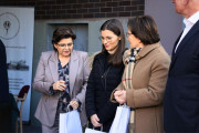 Ministra Zdrowia Izabela Leszczyna, wojewoda wielkopolska Agata Sobczyk i wiceprzewodnicząca Parlamentu Europejskiego