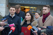 Spotkanie wojewody wielkopolskiej z dziennikarzami