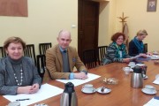 Uczestnicy posiedzenia Kapituły Nagród dla archiwistów województwa wielkopolskiego.