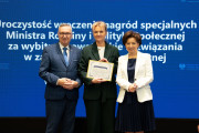 Wielkopolanie nagrodzeni za wybitne i nowatorskie rozwiązania w zakresie pomocy społecznej