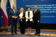 Wielkopolanie nagrodzeni za wybitne i nowatorskie rozwiązania w zakresie pomocy społecznej