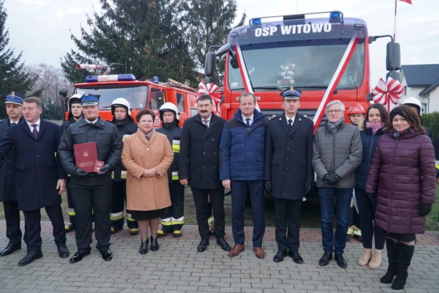 Kolejne drużyny Ochotniczej Straży Pożarnej zostały doposażone w sprzęt