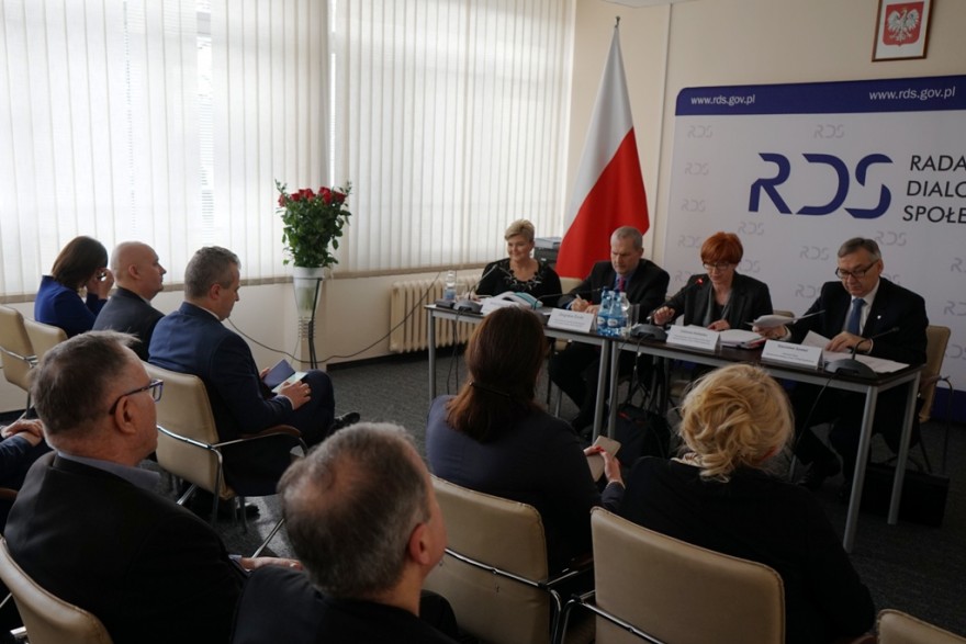 Spotkanie z przedstawicielami Wojewódzkich Rad Dialogu Społecznego.
