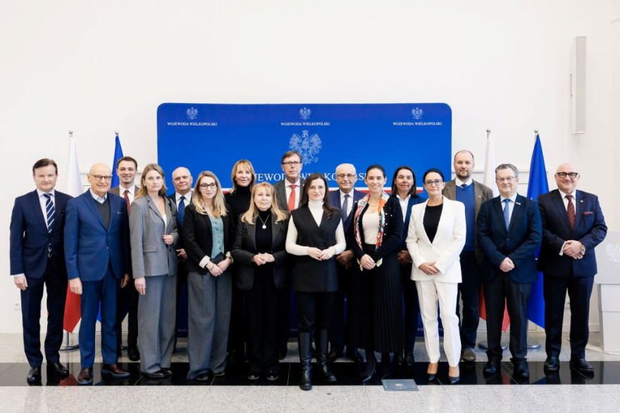 Wojewoda Wielkopolska spotkała się z Korpusem Konsularnym