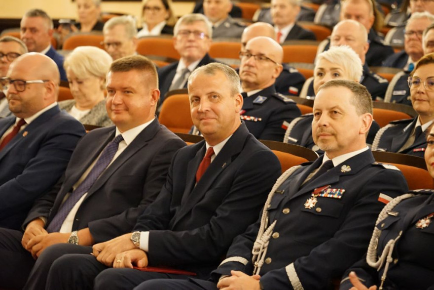 Uroczyste obchody Święta Policji w Szkołe Policji w Pile 