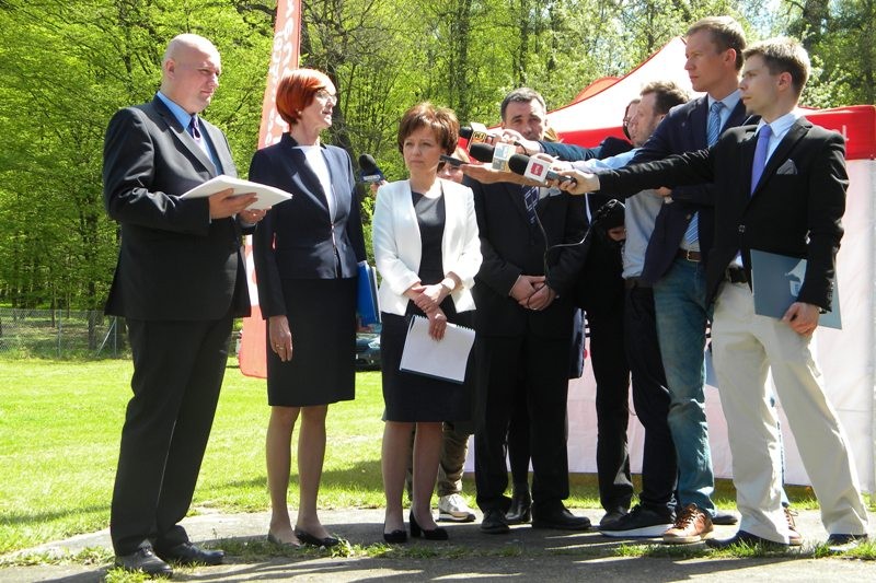 Konferencja prasowa minister Rafalskiej.