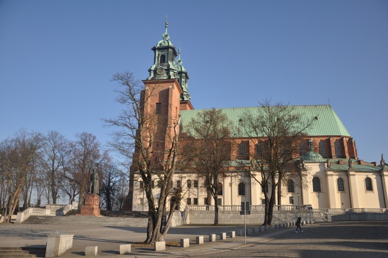 Widok na Katedrę Gnieźnieńską.