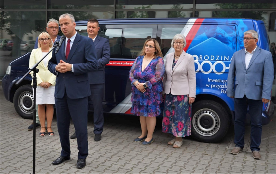 Briefing prasowy dot. programu 800+ w Grodzisku Wlkp.