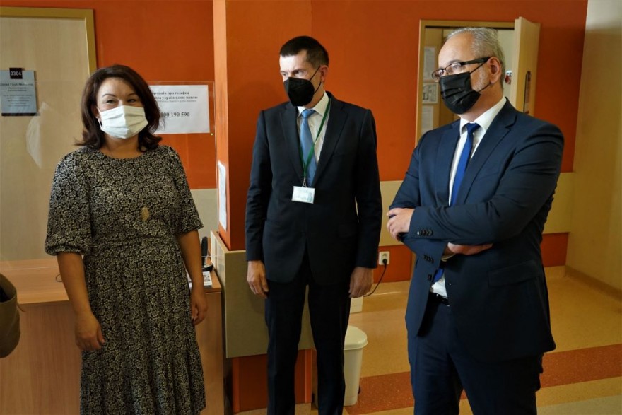 Wizyta Ministra Zdrowia w WCO.