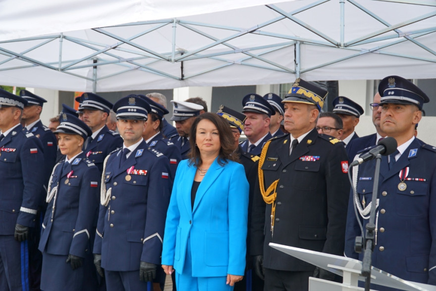 I Wicewojewoda na uroczystościach Święta Policji w Turku.