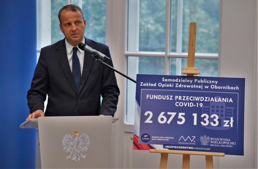 Przemówienie Wojewody Wielkopolskiego.