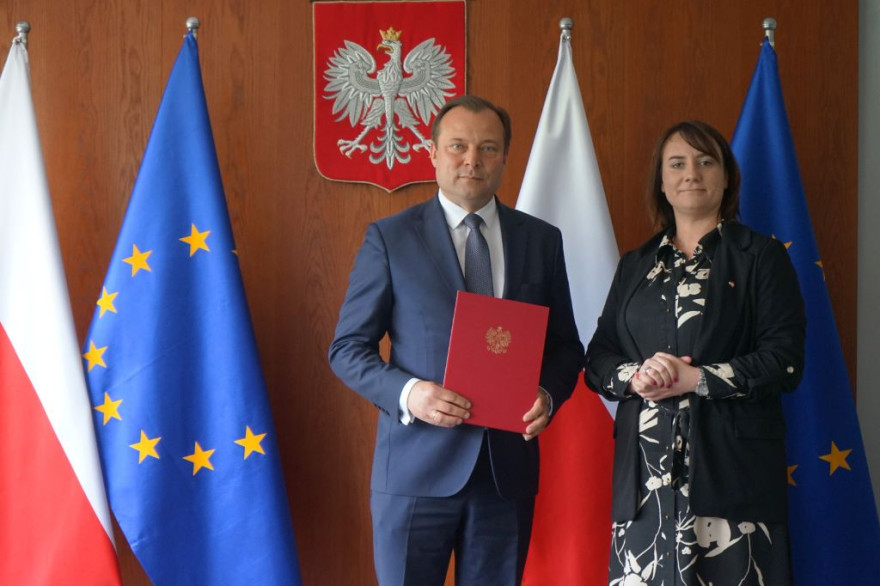 wręczenie powołania Arturowi Mikreckiego