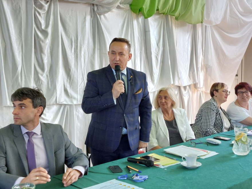 Przemawiający II wicewojewoda wielkopolski